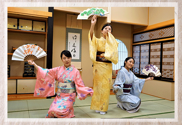 Japanese classic dance (Nihon-buyo) experience