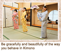 Japanese classic dance (Nihon-buyo) experience
